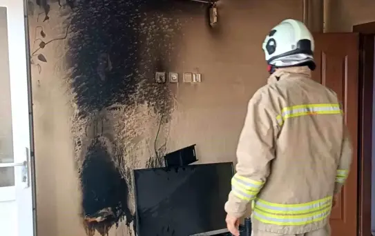 Mardin Kızıltepe'de Ev Yangını