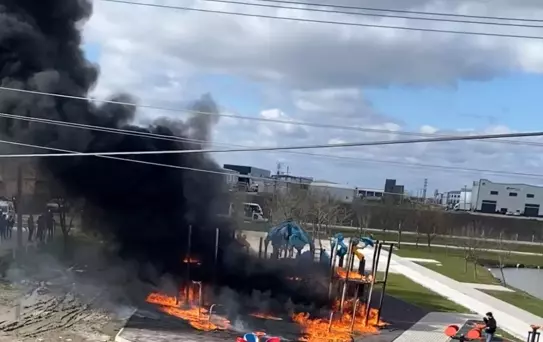 Ergene'de Çocukların Ateşi Parkı Yaktı