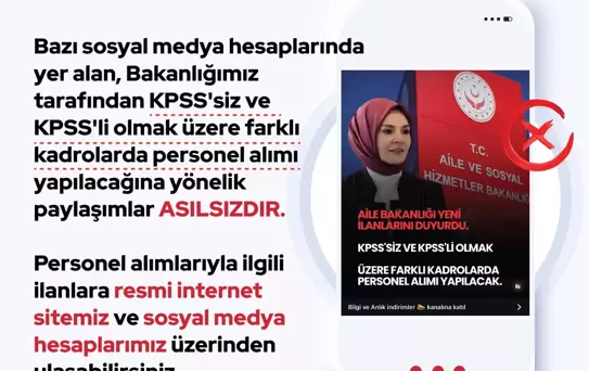 Bakanlıktan KPSS İddialarına Yanıt