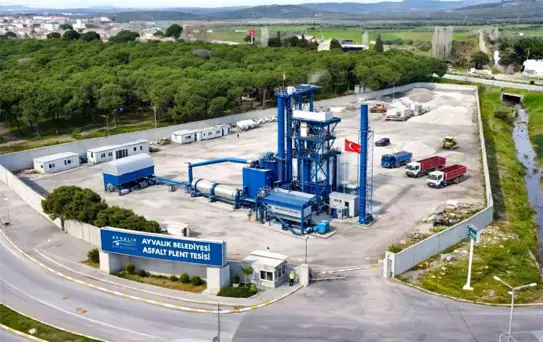 Ayvalık asfaltını artık kendi üretecek