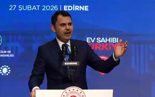 Bakan Kurum: '11 ilimizde eş zamanlı çalışarak bir Avrupa ülkesi büyüklüğündeki alanı yeniden inşa ettik'