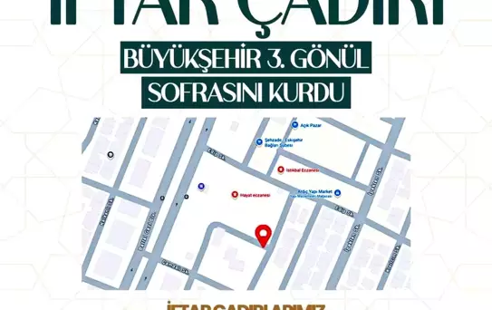 Büyükşehir, 3'üncü gönül sofrasını Eskişehir Bağlarına kurdu