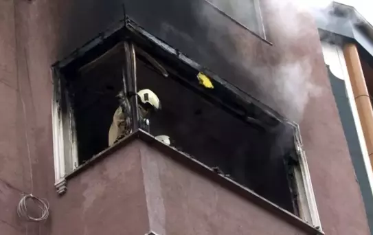 Esenler'de Yangın Paniği