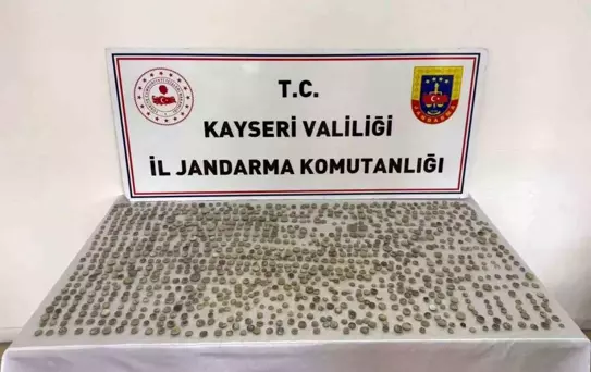 Kayseri'de Tarihi Sikke Operasyonu