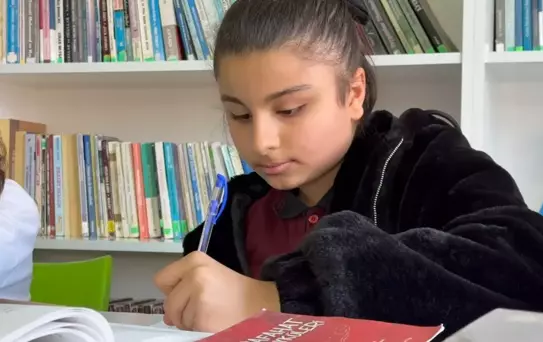 Melek Meryem Aktaş, Mektup Yarışmasında Birinci Oldu