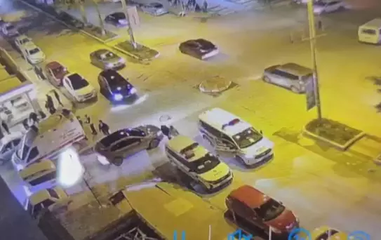 Merzifon'da Motosiklet-Otomobil Kazası