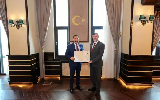 Müftü Topçu'dan Vali Masatlı'ya Veda