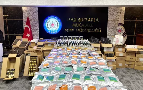 Avcılar'da Sahte İlaç ve Kozmetik Operasyonu