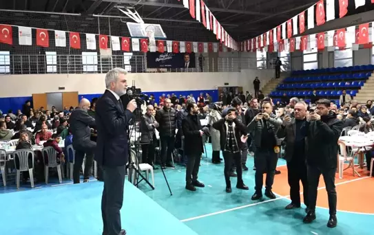 Büyükşehir'in gönül sofrası Türkoğlu'nda kuruldu
