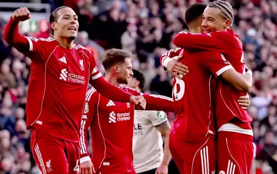 Galatasaray'ın rakibi Liverpool'dan 5 gollü gövde gösterisi