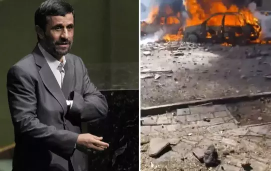 Mahmud Ahmedinejad'ın evi vuruldu