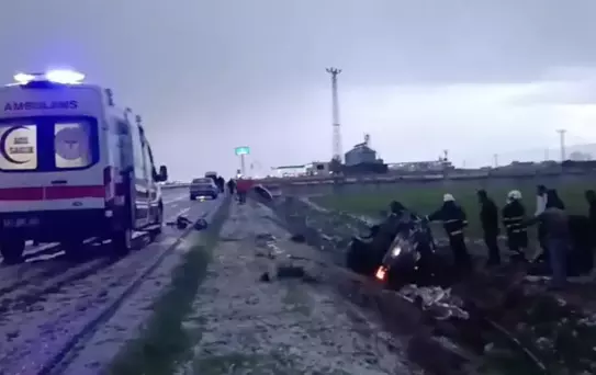 Kızıltepe'de Dolu Yağışı Kazalara Yol Açtı