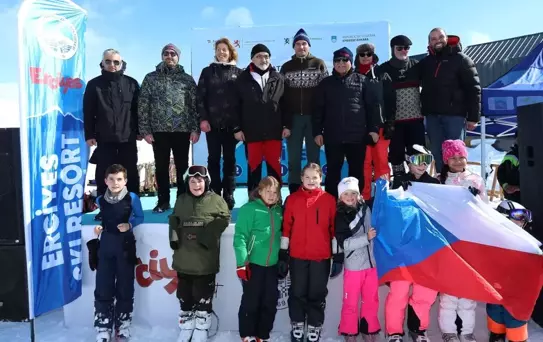 5. Diplomatik Kayak Yarışı'nda dereceye girenler ödüllendirildi