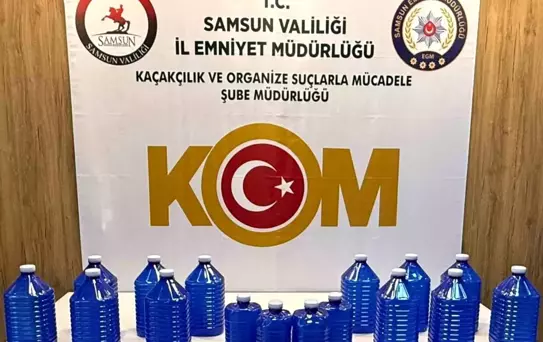 Samsun'da Sahte İçki Operasyonu