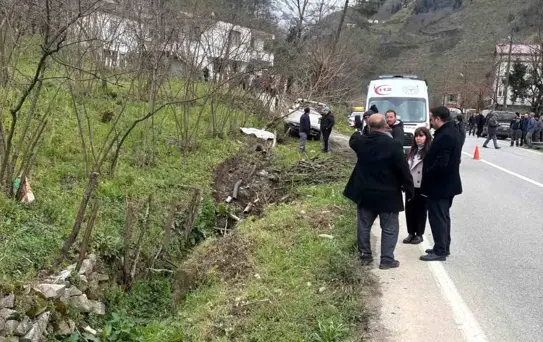 Tirebolu'da trafik kazası: 1 ölü