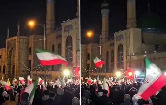 İran'da binlerce kişi sokaklara döküldü