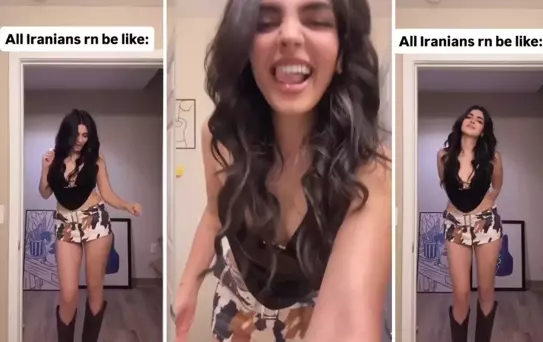 İranlı kızlar Hamaney'in ölümünün ardından ''Trump dansı'' akımı başlattı