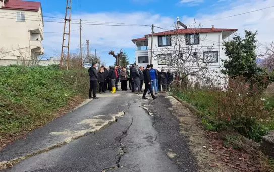 Ordu'da Heyelan: 4 Ev Hasar Gördü