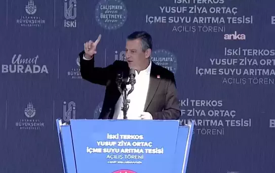 CHP lideri Özel'in açılışa damga vuran 'Oruç' diyaloğu: İçeceksin dedim ama...