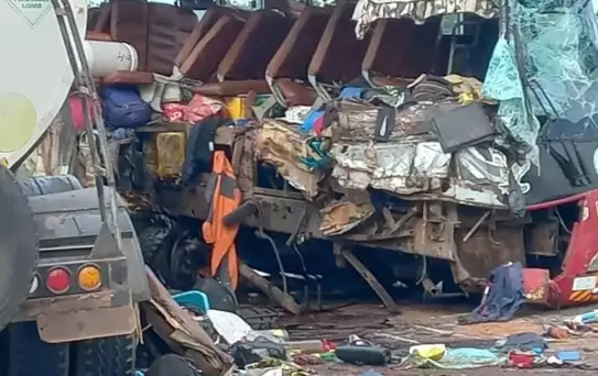 Gana'da otobüs kazası: 16 ölü