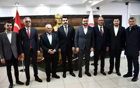 Büyükkılıç ve Okandan'dan Tomarza'ya ziyaret