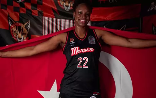 ÇBK Mersin'in yıldızı Burke, Türk vatandaşı oldu: Yeni ismi artık ''Beren''