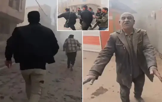 Korku filmi değil gerçek! Şehir bir anda cehenneme döndü