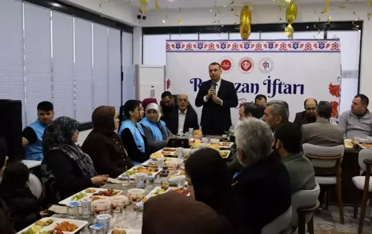 Hatay'da Şehit yakınları ve gaziler müftülüğün iftar sofrasında buluştu