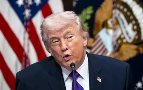 Trump'tan İran'a Destek Mesajı