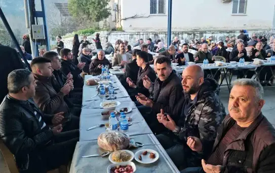 Yağdere Mahallesi'nde geleneksel iftar buluşması