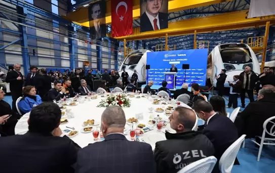 TÜRASAŞ YÖNETİCİLERİ VE İŞÇİLERİYLE İFTARDA BULUŞTU