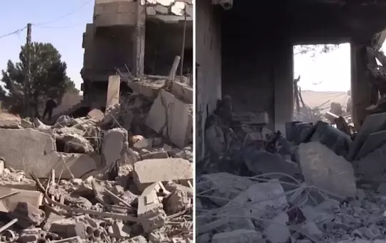 Geriye enkaz görüntüleri kaldı! İsrail Lübnan'ı harabeye çevirdi