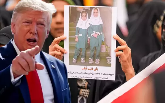 Kız çocuklarını katleden ABD'den İran'a komik suçlama