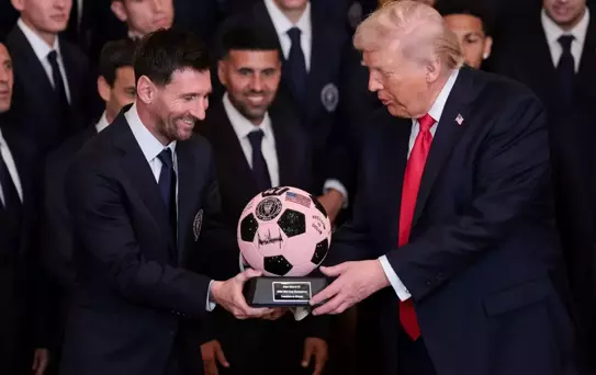 Messi'nin Beyaz Saray ziyaretini 6 milyon kişi canlı izlemiş