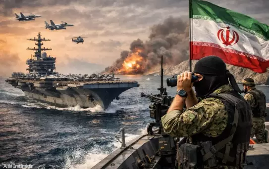 ABD'nin 'dev gücü' yola çıktı, İran meydan okudu