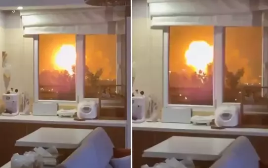 Evinin salonundan savaşı kaydetti