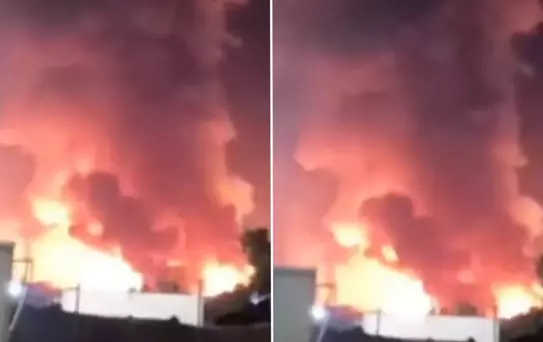 Irak'ın Basra kentinde hareketli dakikalar: ABD merkezli petrol tesisinde patlama