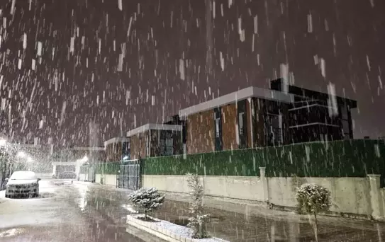 Kayseri'de Kartpostal Gibi Kar Manzaraları