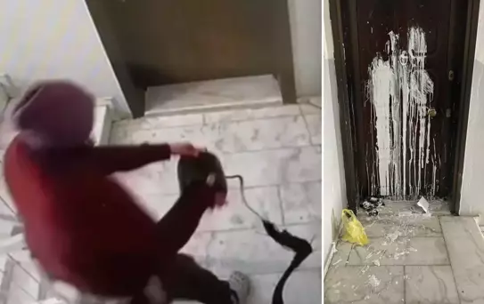 Komşu terörünün böylesi! Dışkı, çöp, boya ile herkesi canından bezdirdi