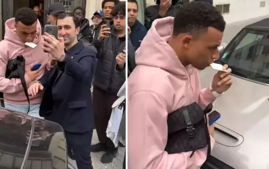 Mabappe, fotoğraf çektirmek isteyen hayranını bin pişman etti