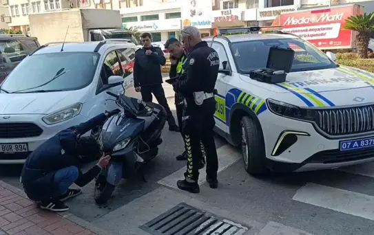 Ehliyetsiz Motosiklet Sürücüsüne 48 Bin TL Ceza