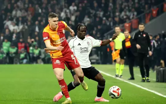 Beşiktaş, Derbide Galatasaray'a 1-0 Mağlup Oldu