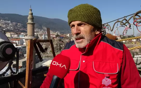 Ulu Cami'de Yeni Mahya