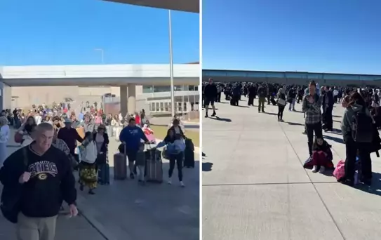 ABD'de Missouri eyaletindeki Kansas Kenti Uluslararası Havalimanı potansiyel bir 'tehdit' nedeniyle alarm verildi. Alana iniş yapan uçaklar pistte bekletilirken, terminalde bulunan yaklaşık 2 bin kişi de tahliye edildi.