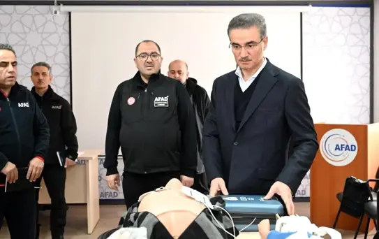 Erzurum'da AFAD Çalışmaları Toplantısı