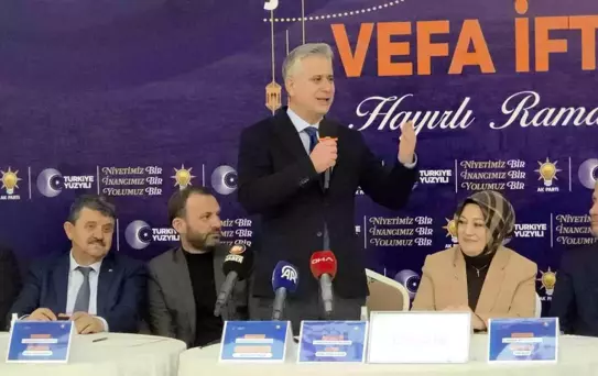 AK Parti Genel Başkan Yardımcısı Hasan Basri Yalçın Kütahya'da teşkilatla buluştu