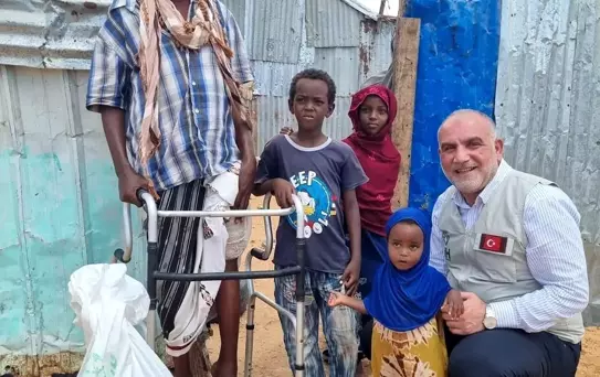 Başkan Sandıkçı'dan Somali'de gönül köprüsü