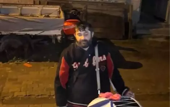 Edirne'de Ramazan Neşesi: Davulcu ile Vatandaş Arasında Komik Diyalog