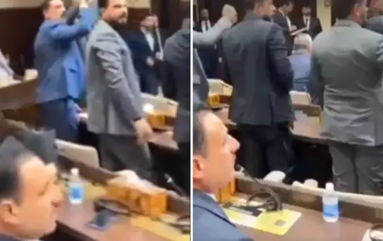 Irak Meclisi'nden ABD ve İsrail karşıtı sloganlar yükseldi