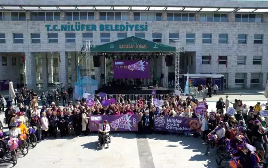 Nilüfer'de kadınlar tek ses oldu